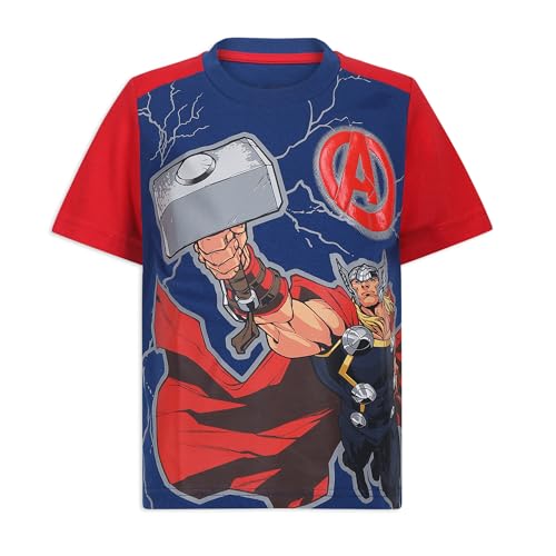 Marvel Boys Avengers Boy's 4-Pack Superhero Short Sleeve Tee Shirt SetMarvel Avengers Boy's 4-Pack Superhero Short Sleeve Tee Shirt Set4