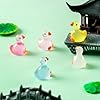 Loutas bowdee 180 Pcs Glow in The Dark Goose Miniature Figurines Set Luminous Goose Figurines for Fairy Garden Terrarium and Home Decor #4