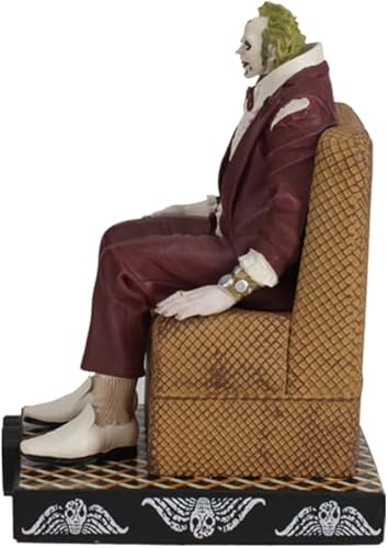 Miniatura 2 de Royal Bobbles Beetlejuice Shrunken Head - Estatua coleccionable de Bobblehead