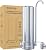 Waterdrop Countertop Water Filter, NSF/ANSI 42&372 Certified,5-Stage Stainless Steel Faucet Water Filter for 8000 Gallons, Reduces Heavy Metals, Bad Odor and 99% Chlorine,WD-CTF-01(1 Filter Included)