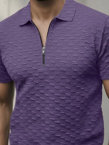 Image of Preneum Men's Poly Cotton Rich Solid Polo Tshirt | Collar Tshirts | Half Sleeves | Plain-Regular Fit (Available in Plus Sizes)