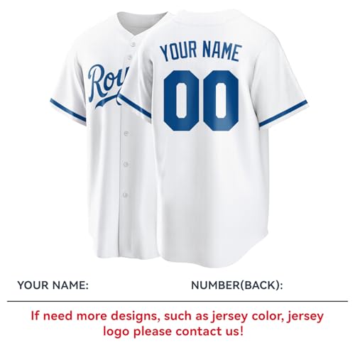 Custom Baseball Jersey for Men Women Personalized Baseball Shirts The Name Number and Logo for Sports Fans miniatura 4