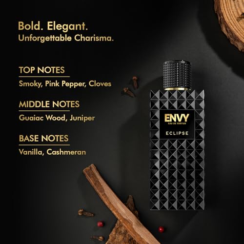 Image of ENVY Eclipse Perfume -100 ML Each, Pack of 2 | Long Lasting Perfume For Men