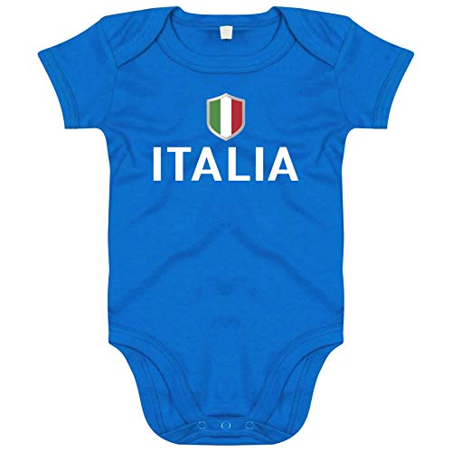 FanShirts4u Länder Baby Body - ITALIEN ITALIA ITALY - inkl. Druck Name &...