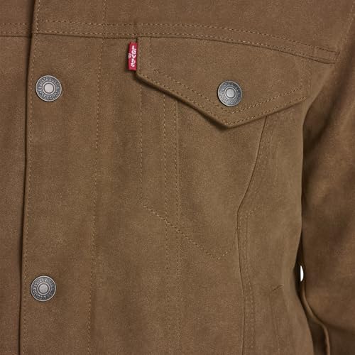 Image of Levi's Men's Faux Leather Classic Trucker Jacket