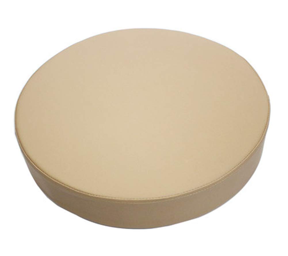 Coussin de chaise rond antidérapant 50x50 cm, rembourrage épais pour tapis sol
