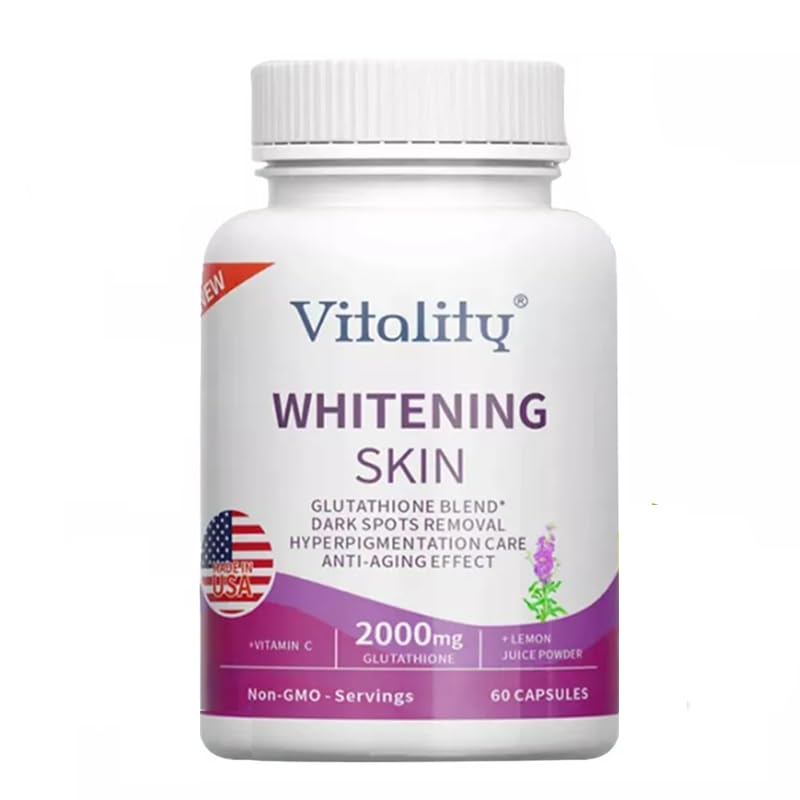 Glutathion 2000 mg Softgels, anti-âge, antioxydant fort, élimination des taches sombres