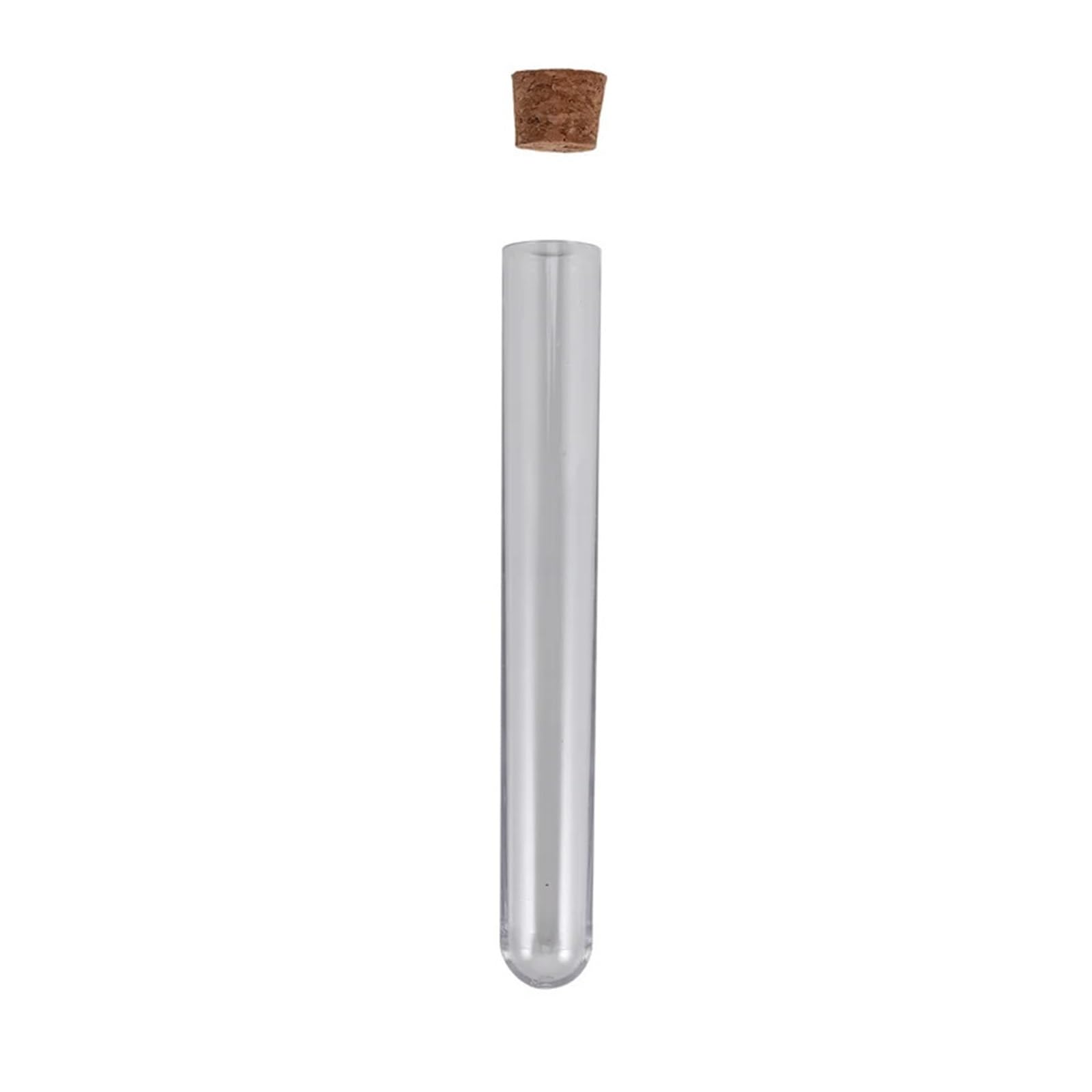 EDVTK35 50 szt. 20X150mm 30ml plastikowa probówka z korkiem, przezroczysta tuba na upominek weselny