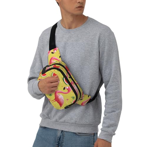 Sac banane violet vert phosphorescent pour courir en toute sécurité sans gêne - 5