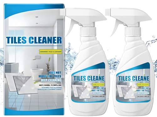 Pulvérisateur Nettoyant pour Carreaux Et Joints,2pcs Nettoie Joints Concentré,Nettoyant Joint