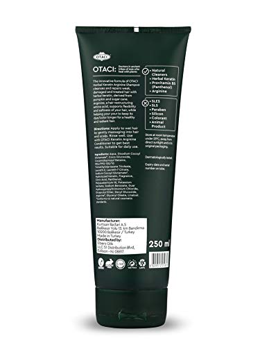 OTACI-Herbal-Pumpkin-Keratin-Arginine-Shampoo-Natural-Vegan-SLS-Free-for-Dry-Damaged-Hair-Hair-Volumizing-Intensive-Care-Shampoo OTACI Herbal Pumpkin Keratin Arginine Shampoo, Natural, Vegan, SLS Free, for Dry, Damaged Hair, Hair Volumizing Intensive Care Shampoo