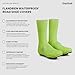 GripGrab Flandrien Waterproof Knitted Road Cycling Shoe Covers High Cut Windproof Insulating Zipperless Aero Overshoes
