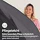 Spannbettlaken 180x200 cm – 40 cm Steghöhe – Aus gebürsteter Polyester-Mikrofaser – Spannbetttuch geeignet für Boxspringbetten – Passt auf Matratzen bis zu 40 cm – OEKO-TEX Zertifiziert, Dunkelgrau