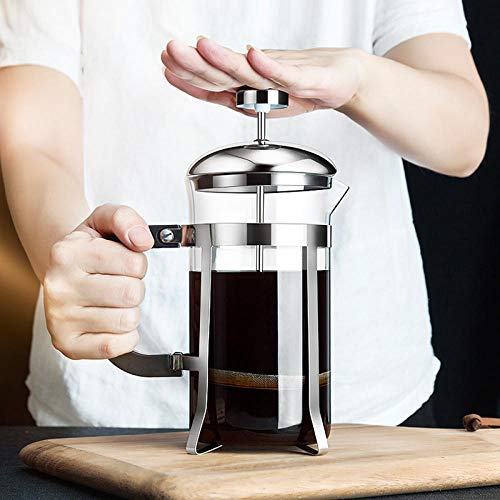 Cafetera Prensa Francesa Manual con Espumador 350 mL