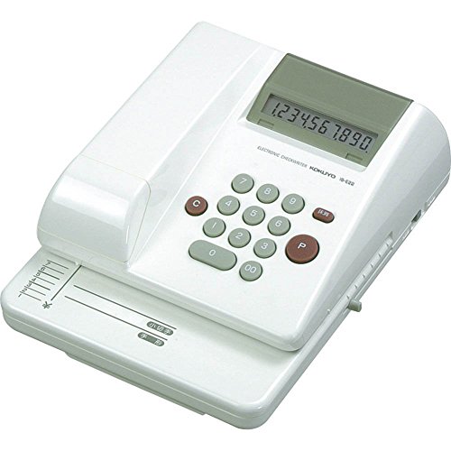 コクヨ 電子チェックライター 印字桁数 8桁 IS-E20 6g7v4d0 Amazon | コクヨ 電子チェックライター 印字桁数 8桁 IS-E20