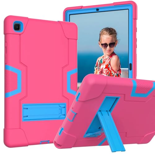 Coque Samsung Galaxy Tab A7 10.4 antichoc cadeau parfait coloré rose bleu