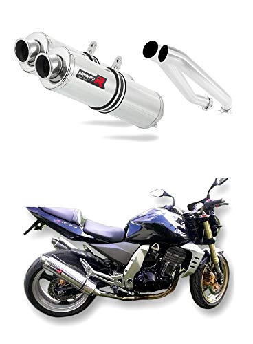 Z1000 Z 1000 Pot d'échappement Rond Silencieux Dominator Exhaust Racing Slip-on 2003 2004 2005 2006 Cover