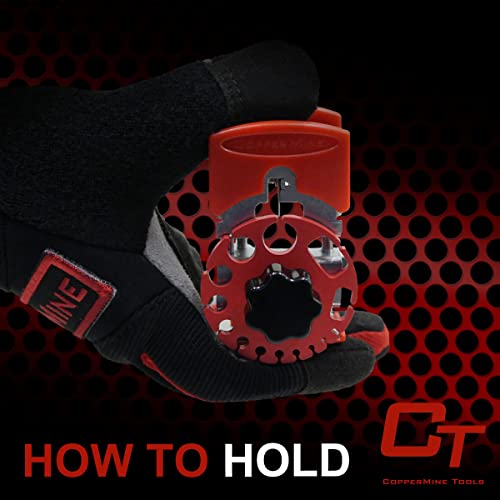 image for COPPERMINE Handheld Manual Wire Stripping Machine – Compact & Portab