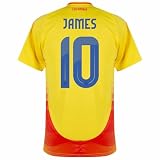 Colombia James 2024 - Home Soccer Jersey for Men Fan Version (Medium) Yellow