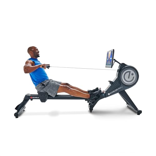 Image of Echelon Row-7s Smart Rowing Machine - Foldable Rower for Home Gym, Low Impact Full Body Workout, Connected Fitness, Space Saving Design