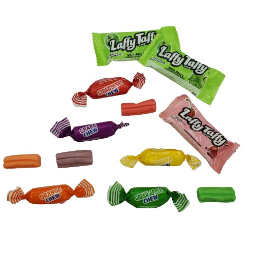 ULTIMATE CANDY MEGA ASSORTMENT! Warheads, Smarties, Lemonhead, Dumdums, Jaw Busters, Dubble Bubble, Fruity Chews and Laffy Taffy - Bulk Pack - 3 Pound