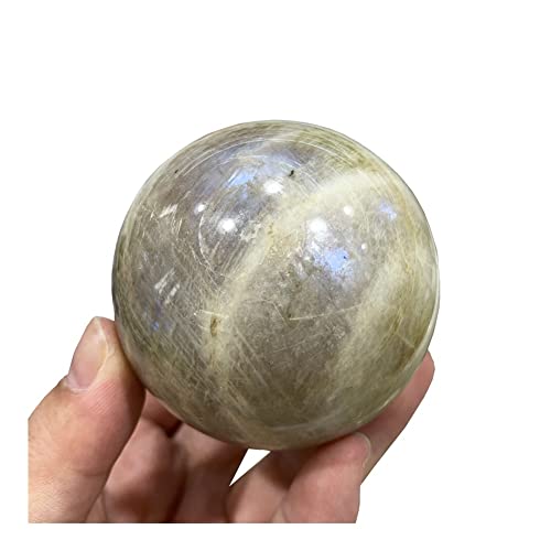 RaeGan 60-65mm Natural Sun-Moon tonghui Ball with Primary Color Crystal Ball for Home Decoration Beautiful Crystal