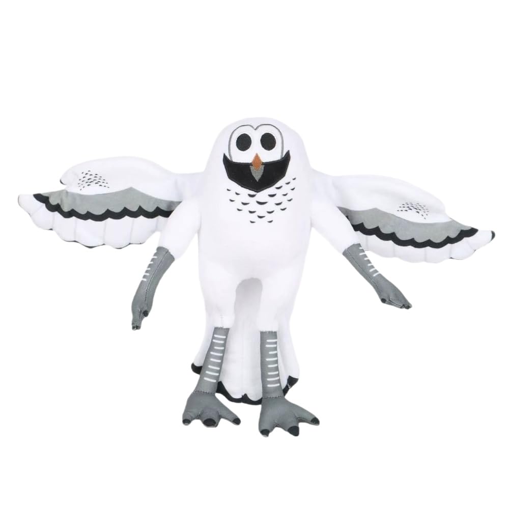 TONGMAN 99 Nights in The Forest Plush Toy, 12 Inch Collectible Soft Toy And Owl Plush,Game-Inspired Stuffed Animal For Kids&Adults,Cuddly Plushie Gift for Display or Birthdays (White Owl)
