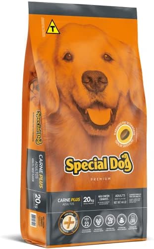 Ração Special Dog Premium Carne Plus Adultos 20Kg