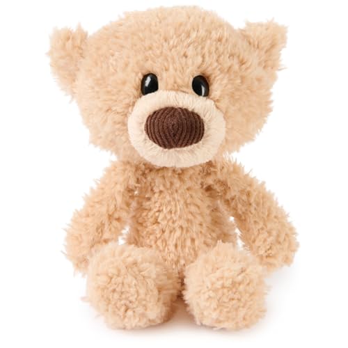 Image of GUND Toothpick Teddy Bear, Little Stuffed Animals, Classic Plush Toys for Ages 1 and Up, Beige, 7”