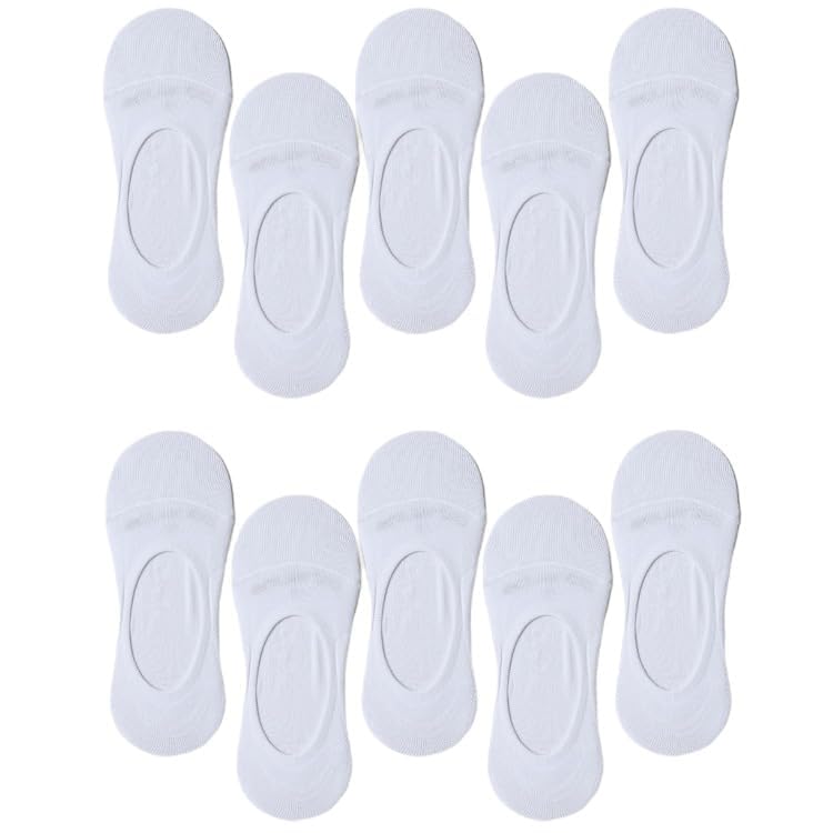 EDUARDO No Show Sock 10 Pairs for Men and Women Ultra Low Cut Invisible Hidden Non slip Socks for Flats.2