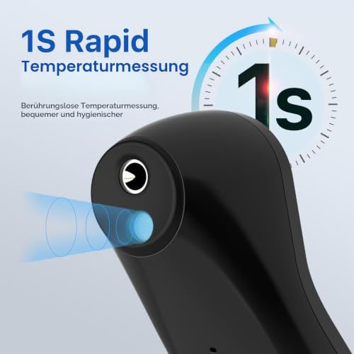 Fieberthermometer Kontaktlos für Baby und Erwachsene, Digitales Stirnthermometer...