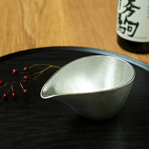 能作 くぅチャン ギフト包装済】 能作 片口 中 1合+ ぐい呑 90CC 2ケ セット - て