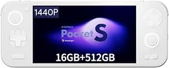 Amazon.com : AYANEO Pocket S -6 Inches 1440P Handheld Android Game