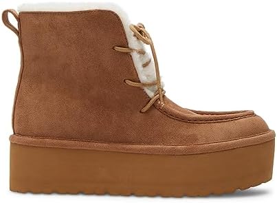 Madden Girl Women's Earnesst Ankle Boot, Tan Fabric, 6.5 | Image 5