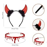 Zoom IMG-1 leewyou cerchietti per halloween pipistrello Zoom IMG-1 leewyou cerchietti per halloween pipistrello