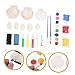 FAVOMOTO DIY Shell Painting Kit for Boys and Girls Creative Educational Toys Hand Eye Ability Training Supplies
