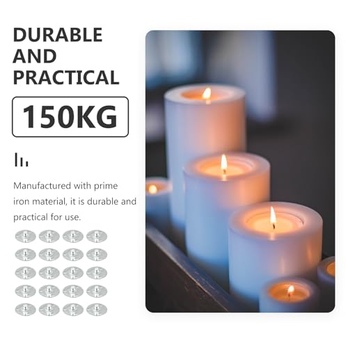 Clips para pabilos para hacer velas 50 pcs pequeño miniatura 5