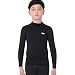 Kids junior SKIN tight Compression Under Base Layer sports Armor Long shirts LK BK S