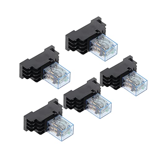 Relais de puissance bobine AC 220V HH53P mini 11 broches avec base