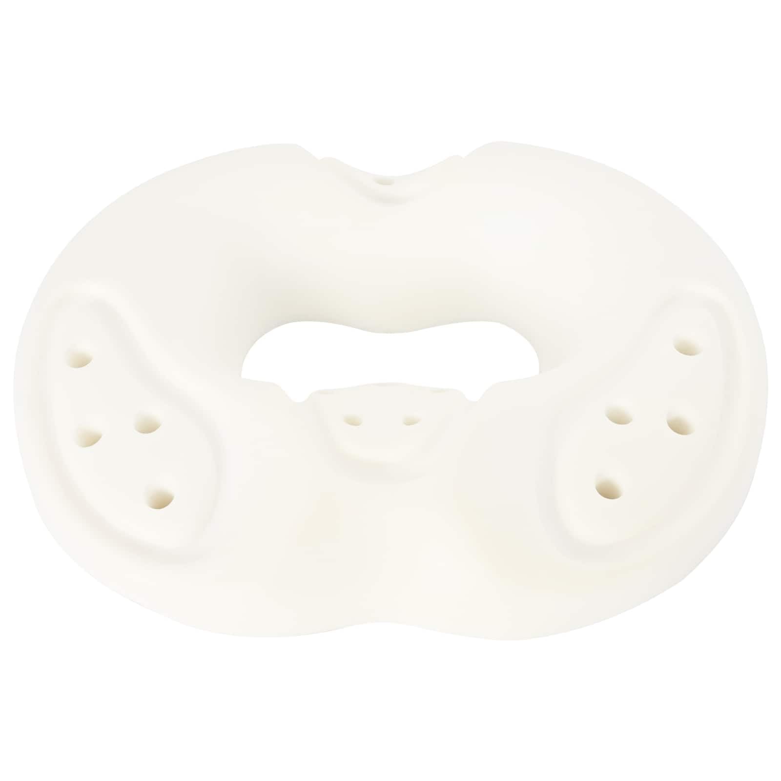 Cuscino Seduta Ergonomico in Memory Foam Grigio 42x36,5x8 cm | Supporto comodo per sedia da ufficio o cucina, con fodera traspirante rimovibile per il benessere quotidiano.