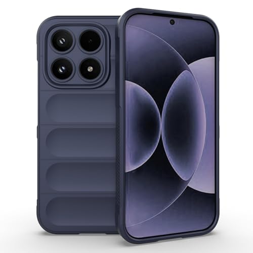Image of for Xiaomi 17 Case Anti-Drop Soft TPU Rugged Phone Back Cover - Dark Blue