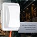 TayMac MM410W Single-Gang Horizontal/Vertical Mount Weatherproof In-Use Cover, 16 in 1, 2.75 in, White