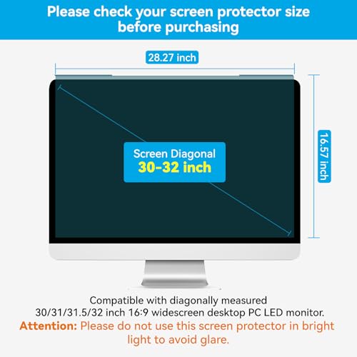 Image of MOSISO Computer Blue Light Blocking Screen Protector Anti-UV Filter Film