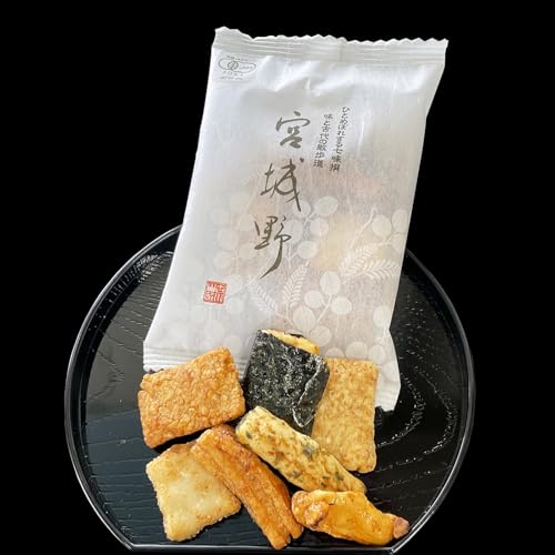 [宮城県大崎市][有機JAS認証]有機栽培 米菓 宮城野 大箱 18袋入り お菓子