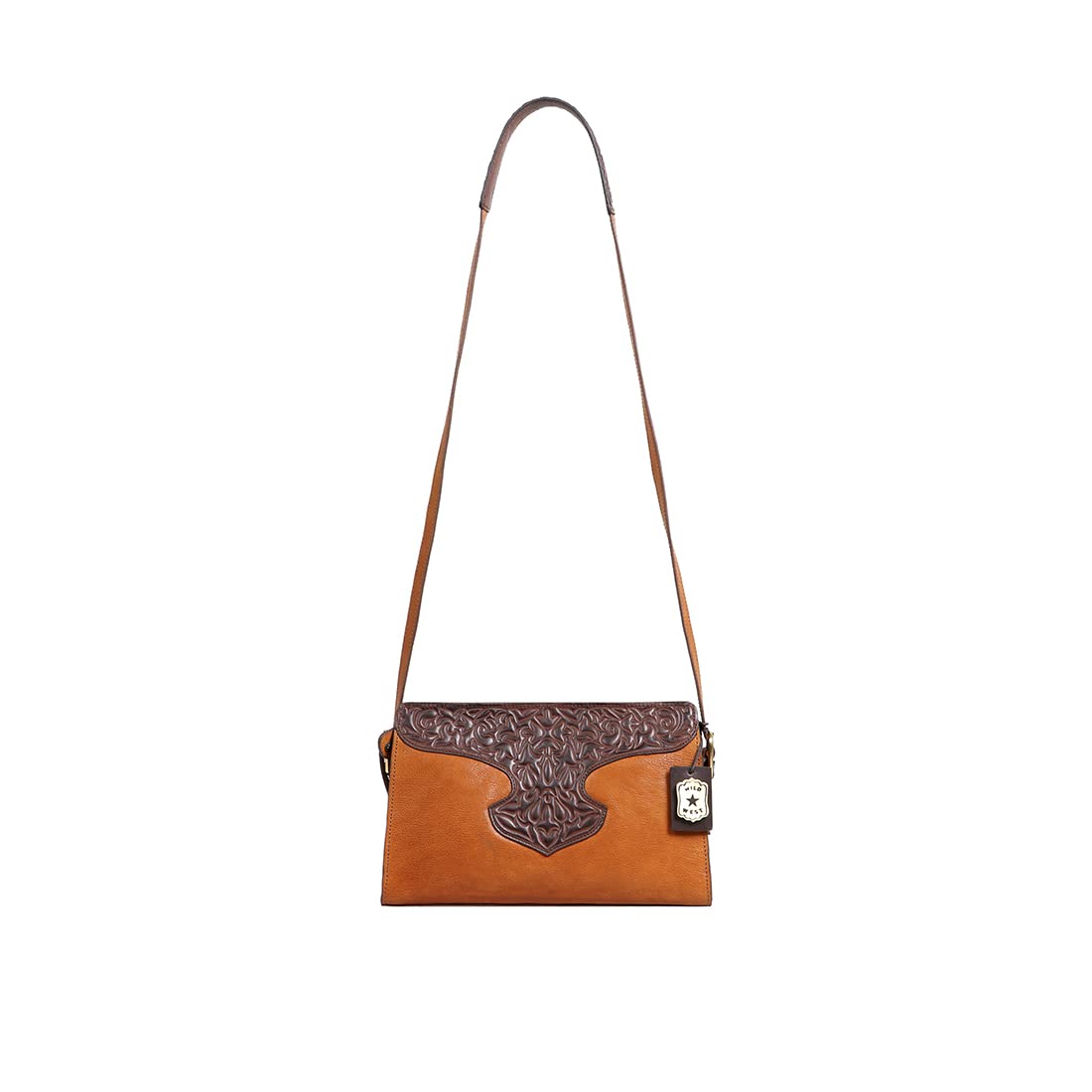 Hidesign Womens Sling Bag (Orange) (B0967SK2HB) Amazon Price History, Amazon Price Tracker
