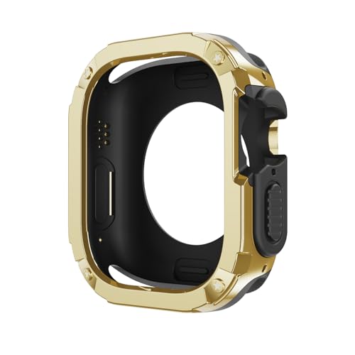 Coque Apple Watch 44mm antichoc pour le sport et les sorties outdoor en or