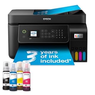 Epson EcoTank ET-4800 A4 Imprimante Multifonction Wi-FI avec réservoir d'encre jusqu'à 3 Ans d'encre Incluse