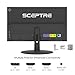 Sceptre New 22-Inch Gaming Monitor, FHD 1080p, Up to 144Hz, HDMI, DisplayPort, Built-in Speakers, Machine Black (E225W-FW144 Series, 2026)
