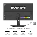 Sceptre New 22-Inch Gaming Monitor, FHD 1080p, Up to 144Hz, HDMI, DisplayPort, Built-in Speakers, Machine Black (E225W-FW144 Series, 2026) - Image 4