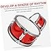 FAVOMOTO 1Set Snare Drum Percussion for Music Education Develop Rhythm Skills present for Suitable for Home and School Use